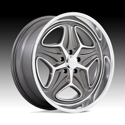 Foose F172 Merlot Anthracite Machined Custom Wheels 1